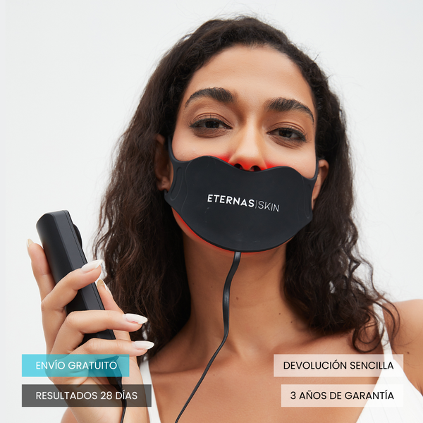 Máscara de Labios LED Infrarroja 850nm Silicona Médica