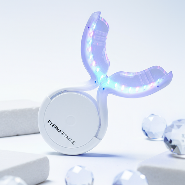 Kit profissional de clareamento dental com tecnologia de luz dupla
