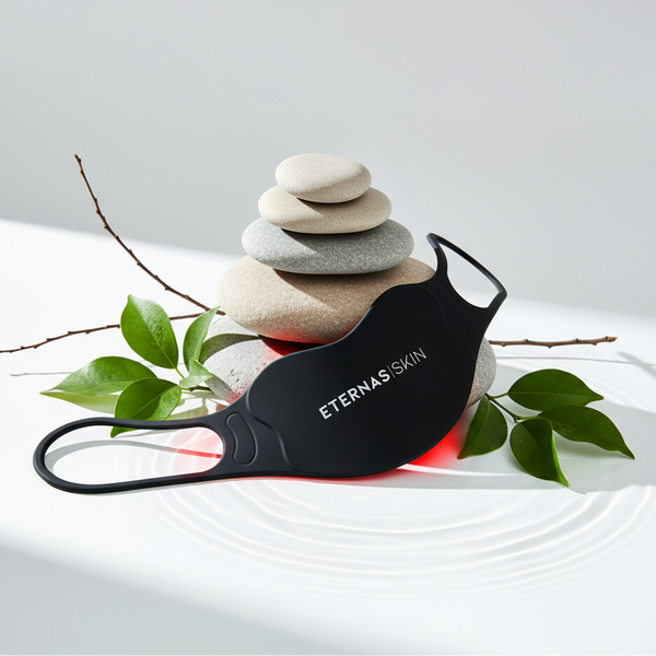 Máscara labial de silicone com tecnologia LED 